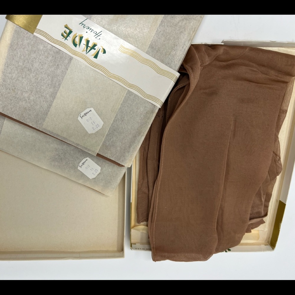 Vintage Silk Stockings set of three